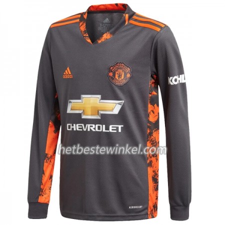 Manchester United Doelman Voetbalshirts Thuis 2020/21 - LS